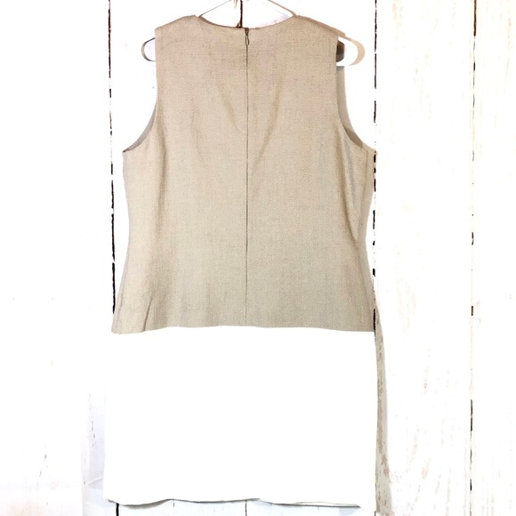 NWT Michael Kors Color-block Sleeveless Dress - 10 - Picture 4 of 8